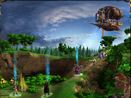 "Free camera" mode allows the player to view in-game action in detail.