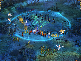 Warriors of the fellowship of the elves have faced undead wizards in battle.