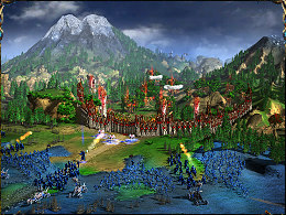 The elven settlement located in the neighborhood of sacred mountain is being assaulted by the undead.
